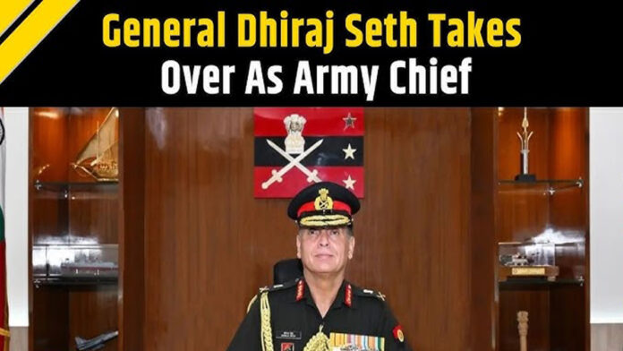 Army Chief Gen Dhiraj Seth Salutes Father Army Chief Gen Dhiraj Seth Salutes Father