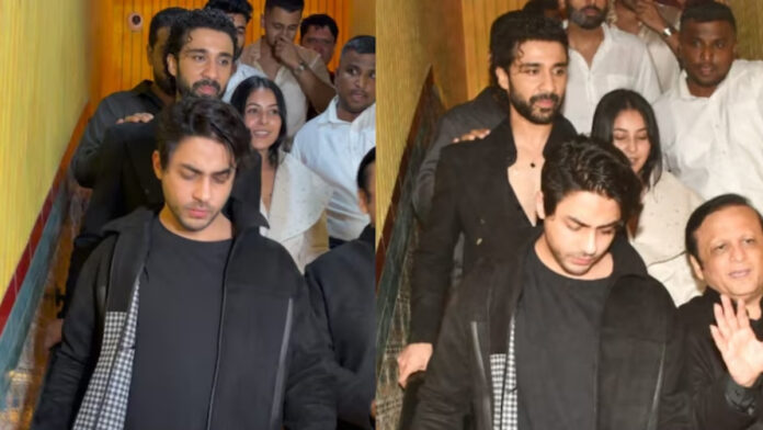 Aryan Khan Helps Fallen Fan Aryan Khan Helps Fallen Fan