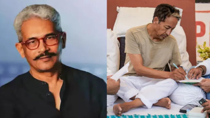 Atul Kulkarni Joins Sonam Wangchuk’ Hunger Strike, Atul Kulkarni Joins Sonam Wangchuk’ Hunger Strike,