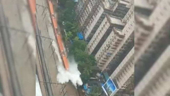 Vande Bharat Braving Floods