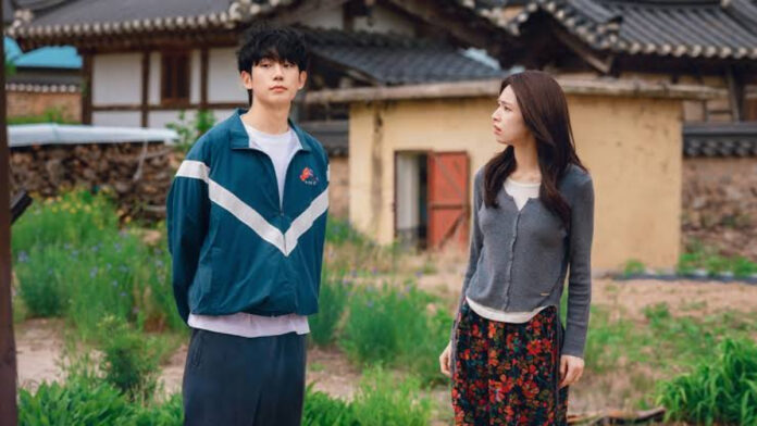 Jung Hae-in and Ha Young Jung Hae-in and Ha Young